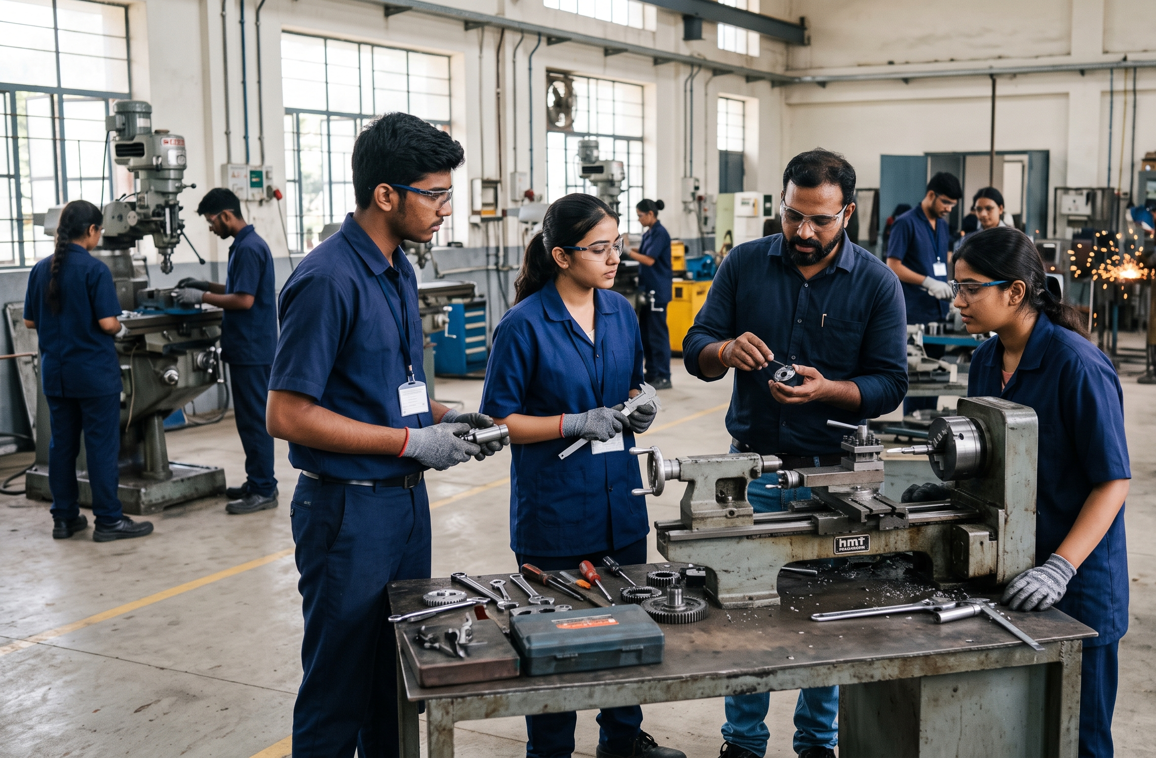Employability Skills for ITI Students: Industrial Internships & Competency-Based Training Guide